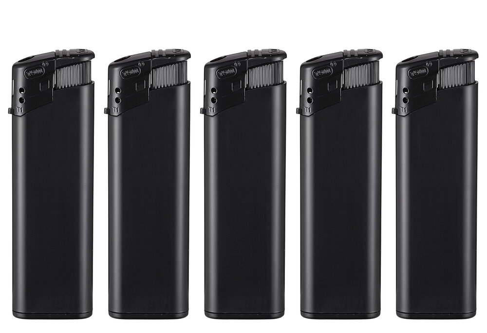 Zwart Bedrukbare Aansteker blanco - 50 stuks &ndash; kliksysteem - TOM&reg;