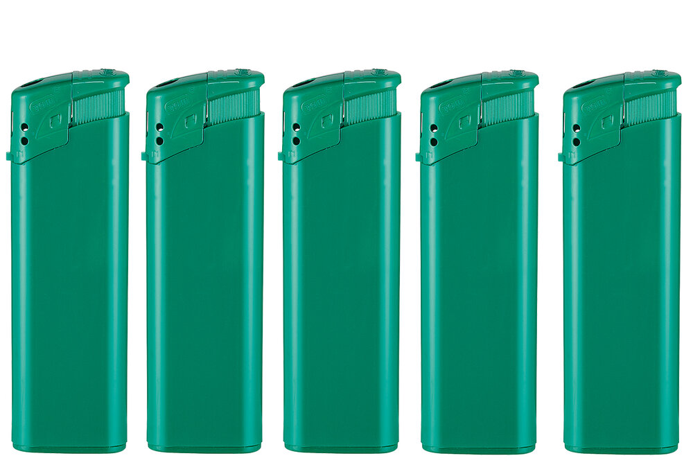 Groen Bedrukbare Aansteker blanco - 50 stuks &ndash; kliksysteem - TOM&reg;