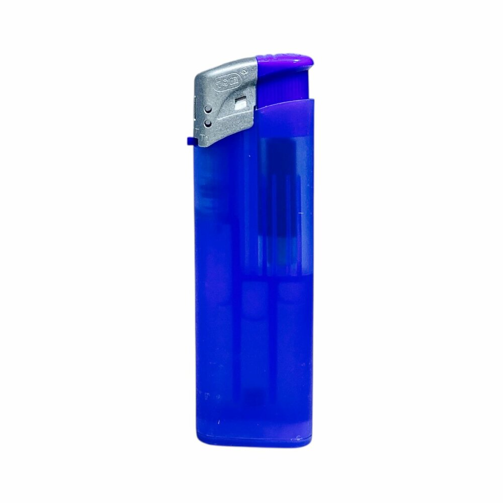 Aanstekers Bedrukbaar - Licht Blauw Transparant 50 stuks - Verstelbare &amp; navulbaar
