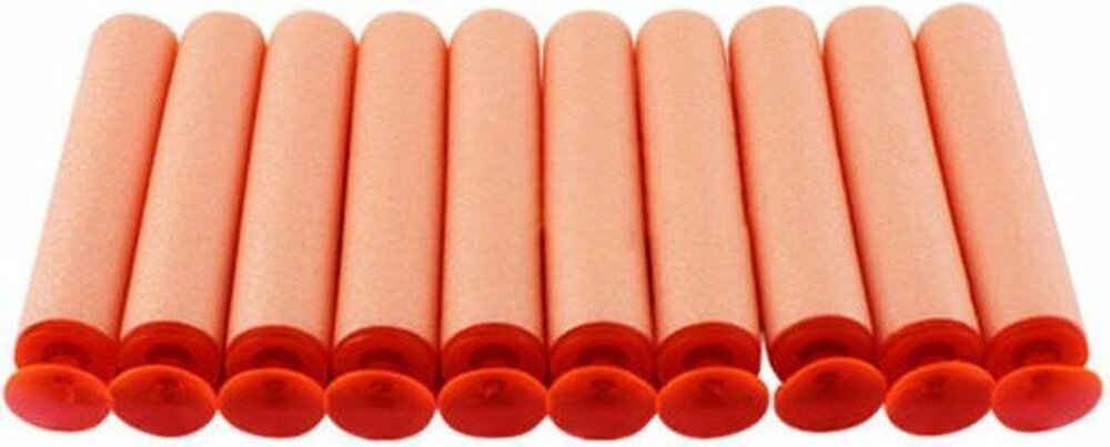 Elite Darts 30x Zuignap Darts voor Nerf Guns - pijltjes - oranje