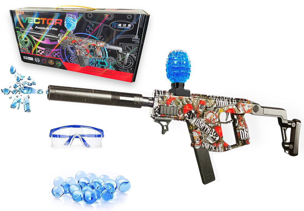 Gelblaster - Space Vector Assualt Rifle - compleet set - oplaadbaar - 72 CM