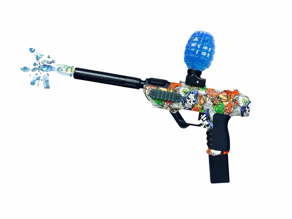 Shooting Elite Gelblaster - HUNTER- LED LIGHT - compleet set  + pijlen - 5000 balletjes - oplaadbaar - 42.5 CM