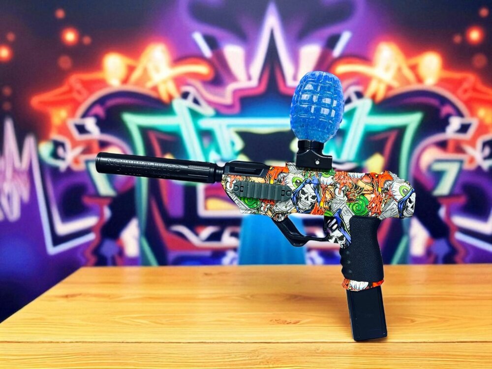 Shooting Elite Gelblaster - HUNTER- LED LIGHT - compleet set  + pijlen - 5000 balletjes - oplaadbaar - 42.5 CM