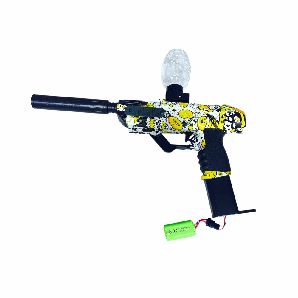 Shooting Elite Gelblaster 2in1 - HUNTER- LED LIGHT - gelballetjes + pijlen - 5000 balletjes - Oplaadbaar - 42.5 CM