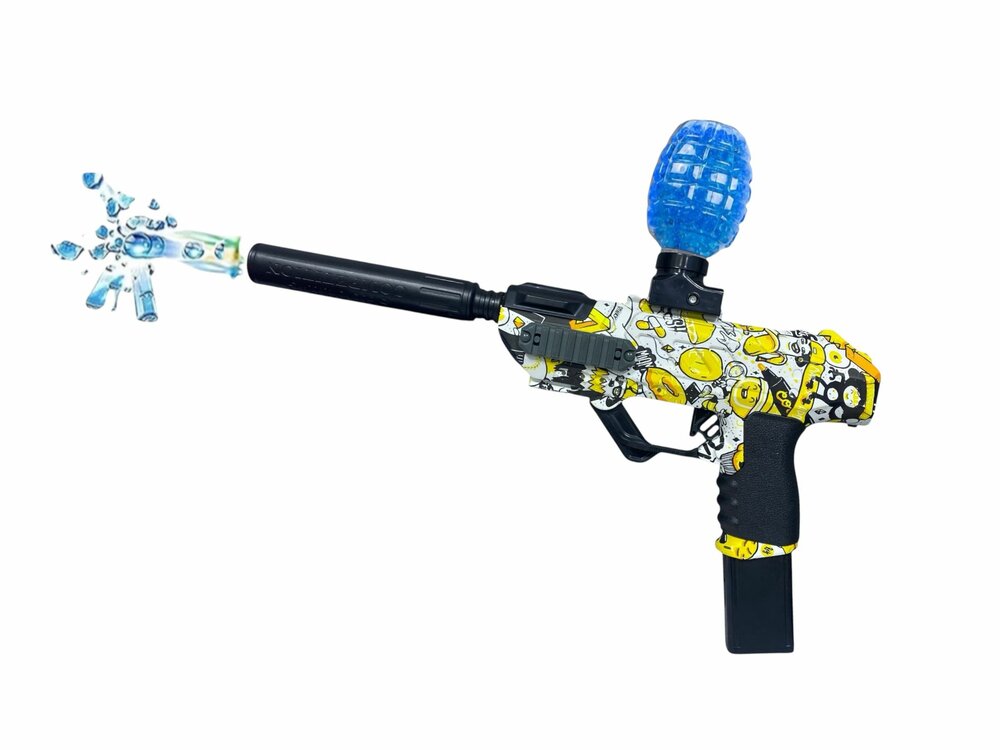 Shooting Elite Gelblaster 2in1 - HUNTER- LED LIGHT - gelballetjes + pijlen - 5000 balletjes - Oplaadbaar - 42.5 CM