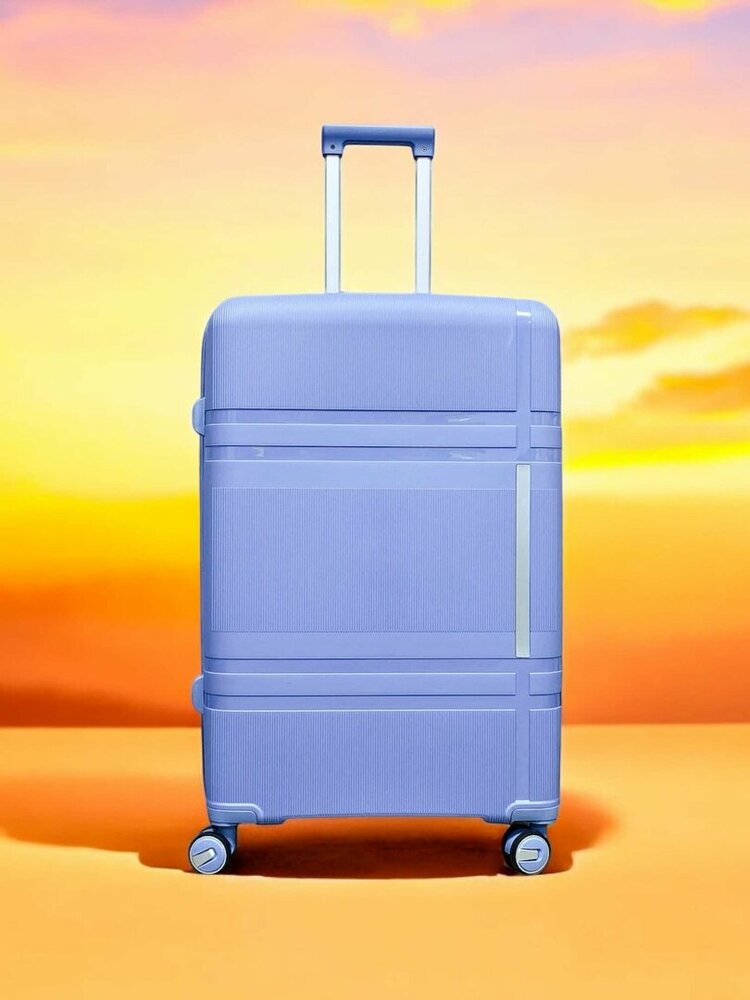 Koffers - Luxe - Set van 3 - Licht Blauw - 55/65/75 cm