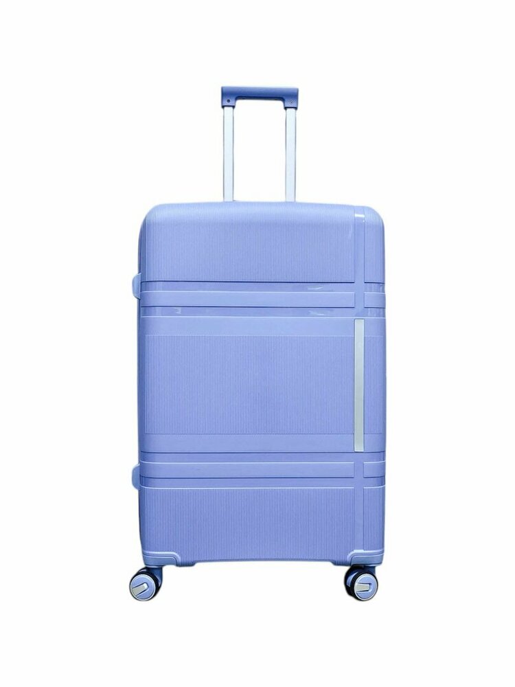 Koffer - Saffier Blauw - Siliconen/Polypropyleen - 65 x 44 x 26 cm