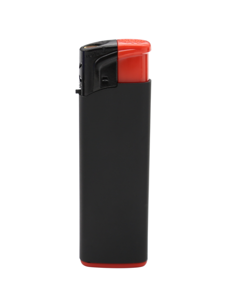 Turbo Aanstekers 50 stuks - navulbaar - Mat zwart Soft Touch - Unilite&reg; - Stormaansteker