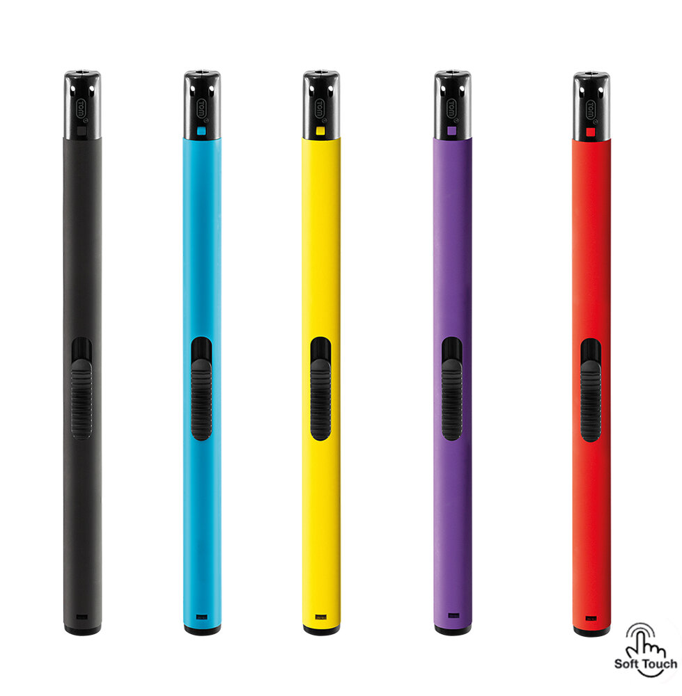 Gasaanstekers - 25 stuks - Elegant, Navulbaar &amp; Soft Touch - TOM&reg;