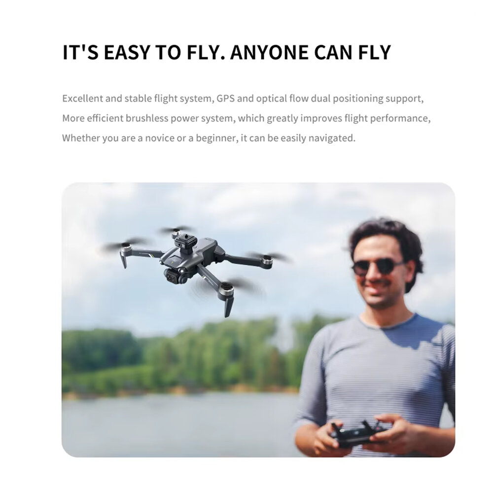 4DRC V28 Max Drone met Obstakeldetectie en HD Camera