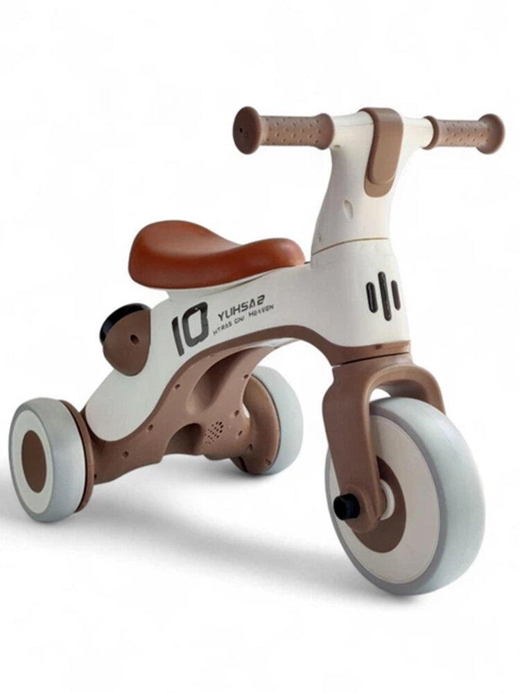 2-in-1 Kinderfiets en Loopfiets (3 wielen) &ndash; comfortabel, stabiel en leerzaam