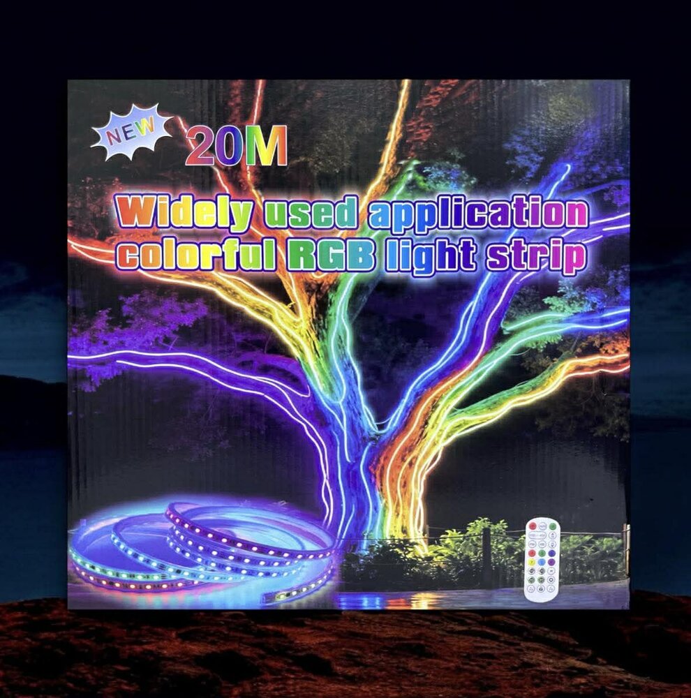LED strip - Complete set - RGB Widely used colorful 5-meter RGB light strip