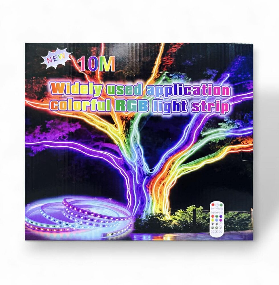 LED strip - Complete set - RGB Widely used colorful 10-meter RGB light strip