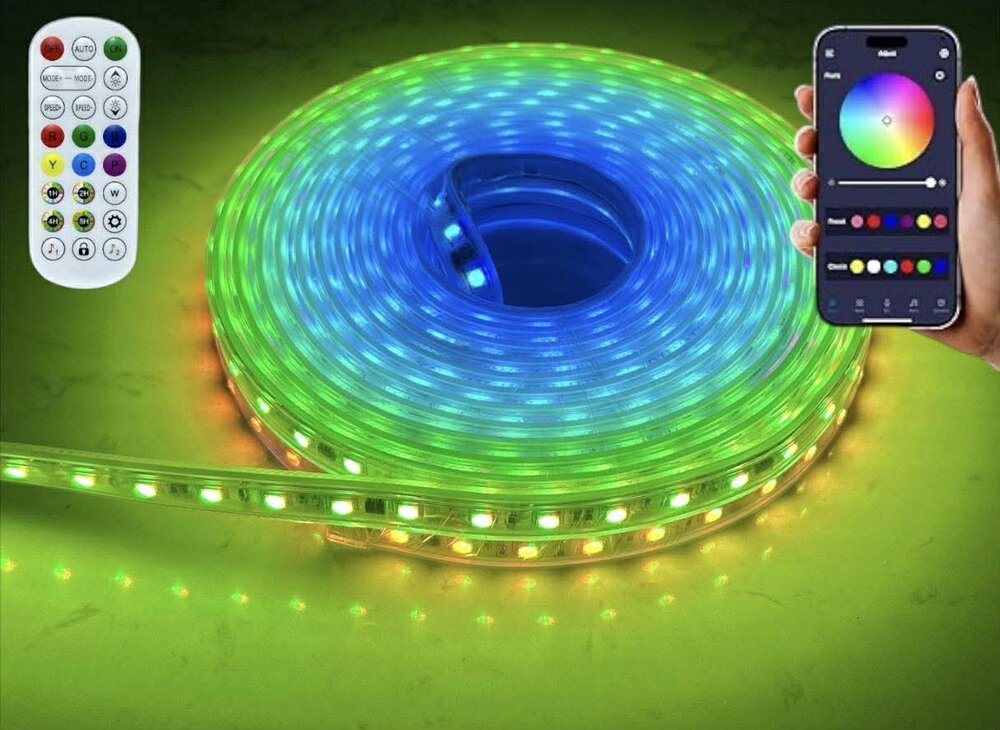 LED strip - Complete set - RGB Widely used colorful 20-meter RGB light strip