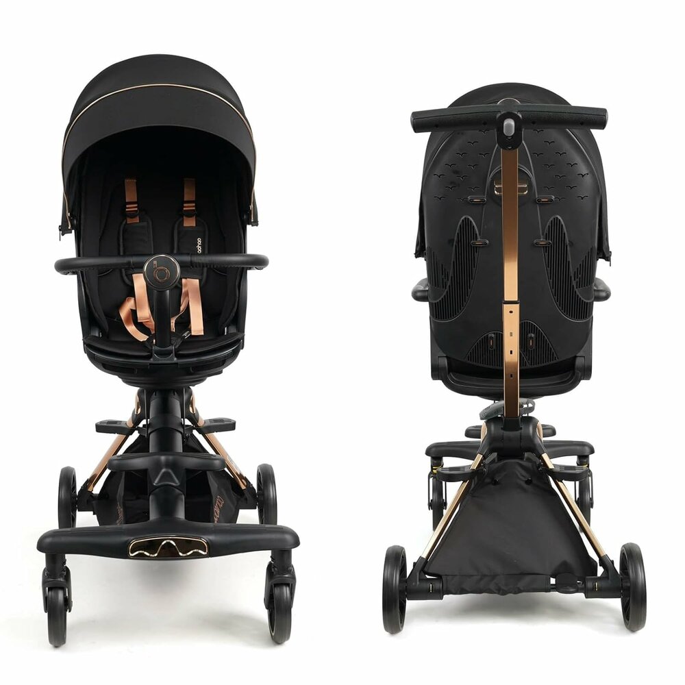 Baobaohao V16 Buggy beige &ndash; Luxe, Lichtgewicht &amp; Inklapbare Kinderwagen voor 0-3 Jaar Z