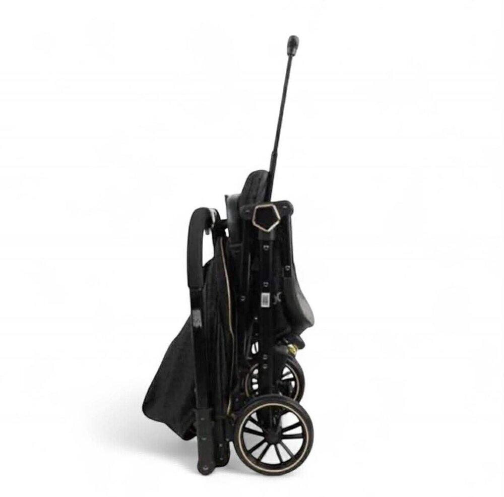 Kinderwagen Baobaohao Y8 Buggy &ndash; Luxe, Lichtgewicht &amp; Inklapbare voor 0-3 Jaar Zwart