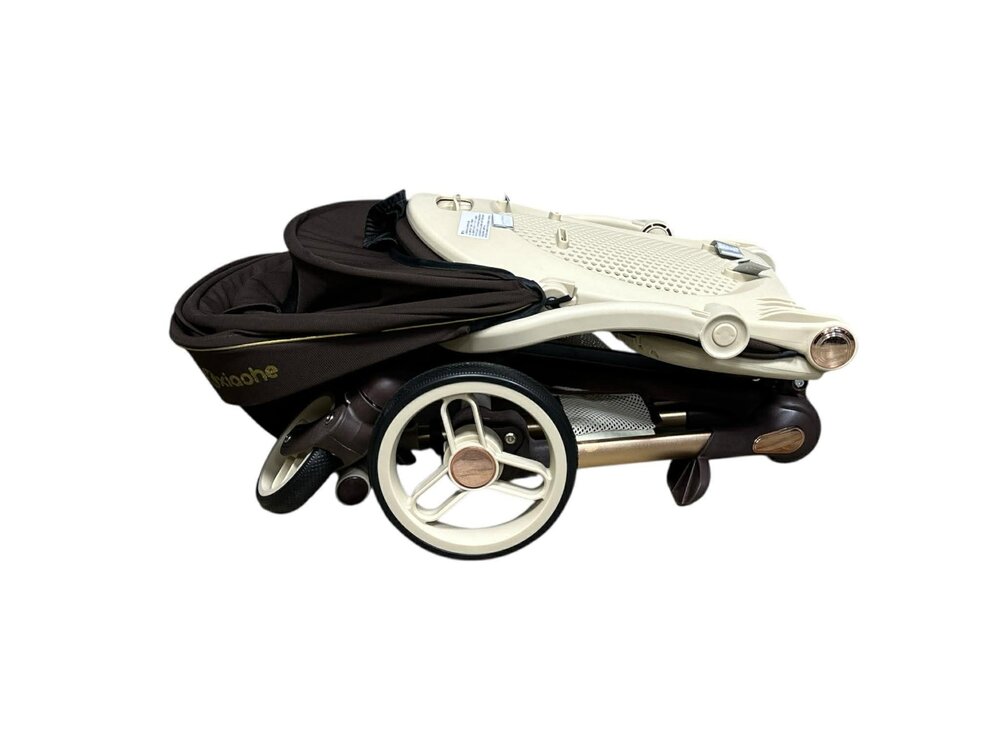 Kinderwagen Kxiaohe  K3 Buggy - Luxe, Lichtgewicht &amp; Inklapbare voor 0-3 Jaar brown - beige