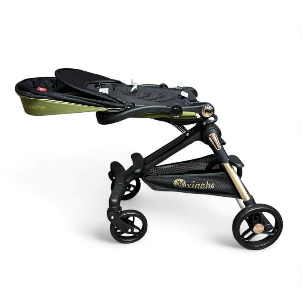 Kinderwagen Kxiaohe  K3 Buggy - Luxe, Lichtgewicht &amp; Inklapbare vanaf 6 maanden - Zwart Groen