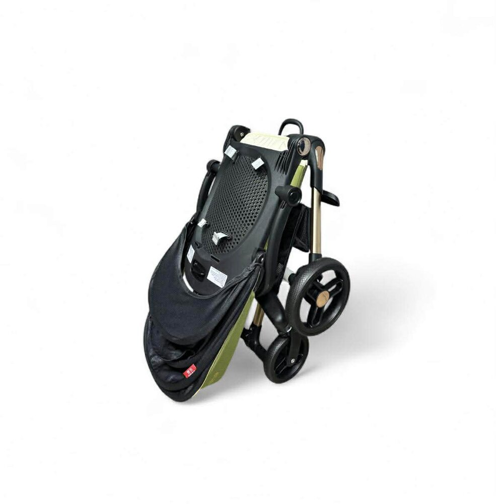 Kinderwagen Kxiaohe  K3 Buggy - Luxe, Lichtgewicht &amp; Inklapbare vanaf 6 maanden - Zwart Groen
