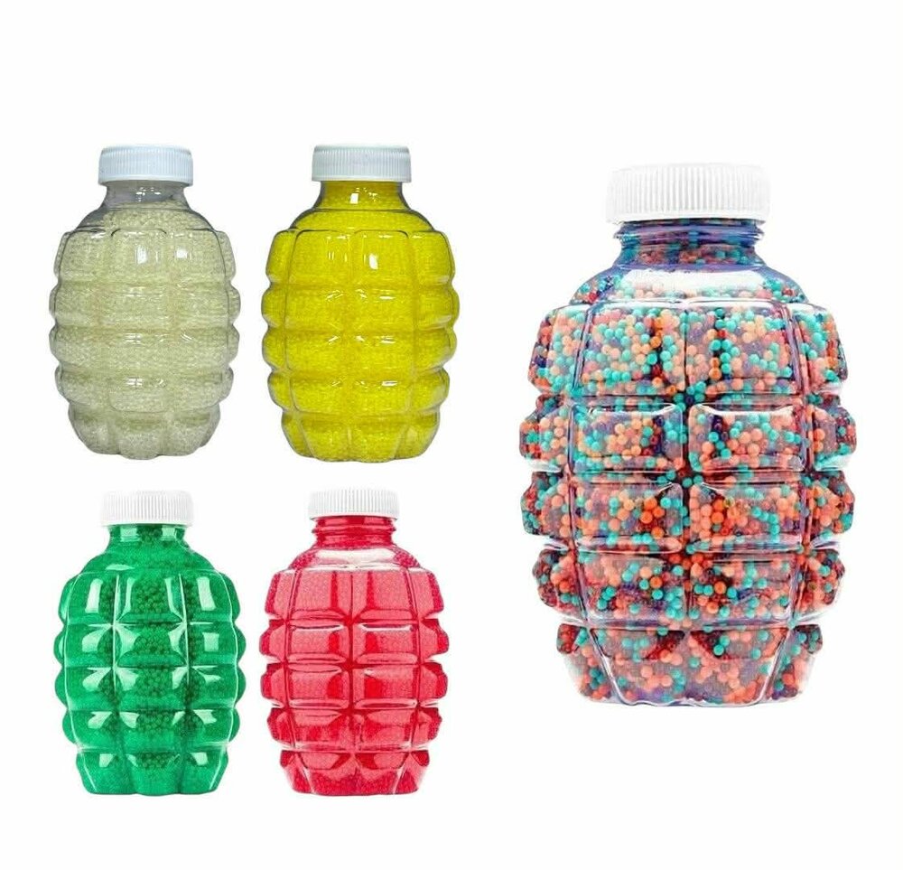 Gel balletjes fles 250.000 stuks ballen water balletjes 7-8mm mix