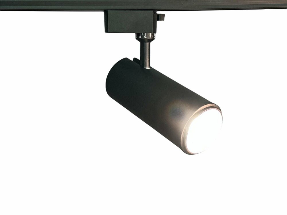 LED Railspot A++ Zwart - 10 tot 30 Watt&nbsp;(CCT, handmatig instelbaar) Lichtkleur: instelbaar naar 3000K, 4000K, 6000K (CCT, handmatig instelbaar)