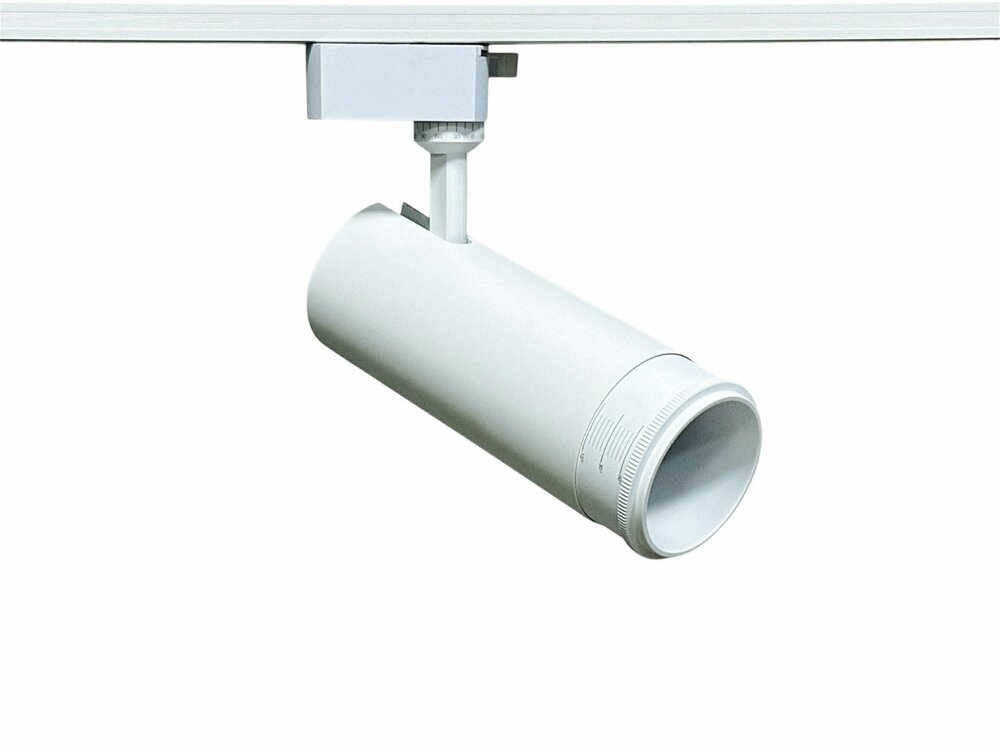 LED Railspot Wit - 10 tot 30 Watt&nbsp;(CCT, handmatig instelbaar) Lichtkleur: instelbaar naar 3000K, 4000K, 6000K (CCT, handmatig instelbaar)