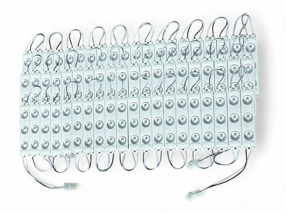 LED reclame lamp - 220V SMD LED Module Wit &ndash; 6000K Daglicht Wit &ndash; Voor Reclameletters &amp; Lichtbakken