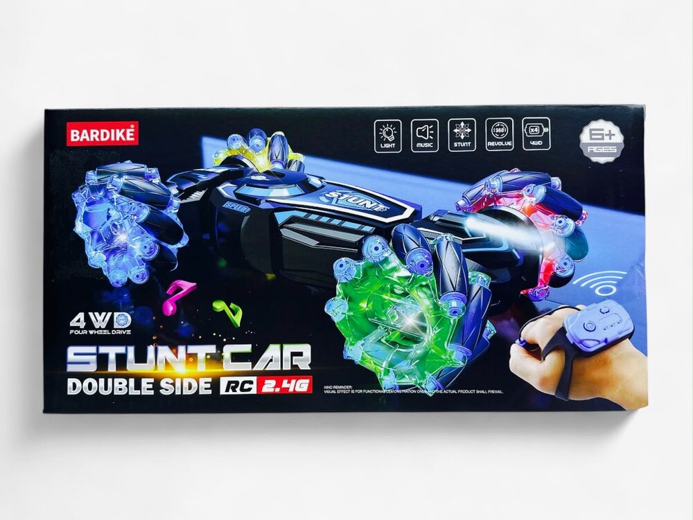RC Stunt Car - bestuurbaar Omni Auto - Gravity Sensor Watch Control &ndash; 6 kanaal besturing
