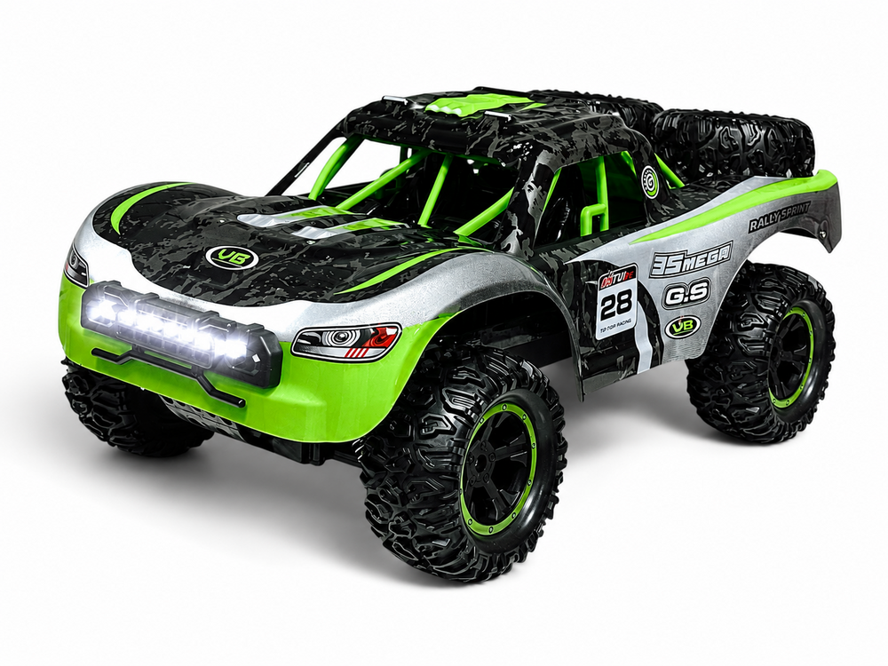 RC Offroad Rally Sprint 35 Mega 1:10 &ndash; 42CM RC Auto  - Extra Reservewielen &amp; 2.4GHz Afstandsbediening