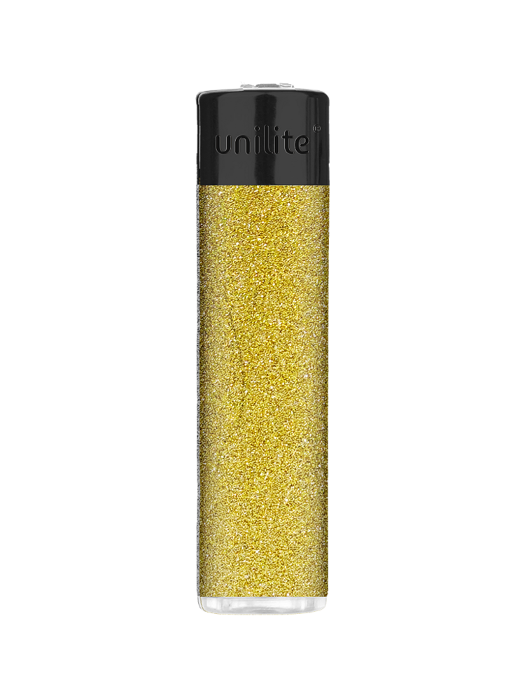 Flint Aanstekers Barcelona met Glitzer-Design  &ndash; 24 stuks