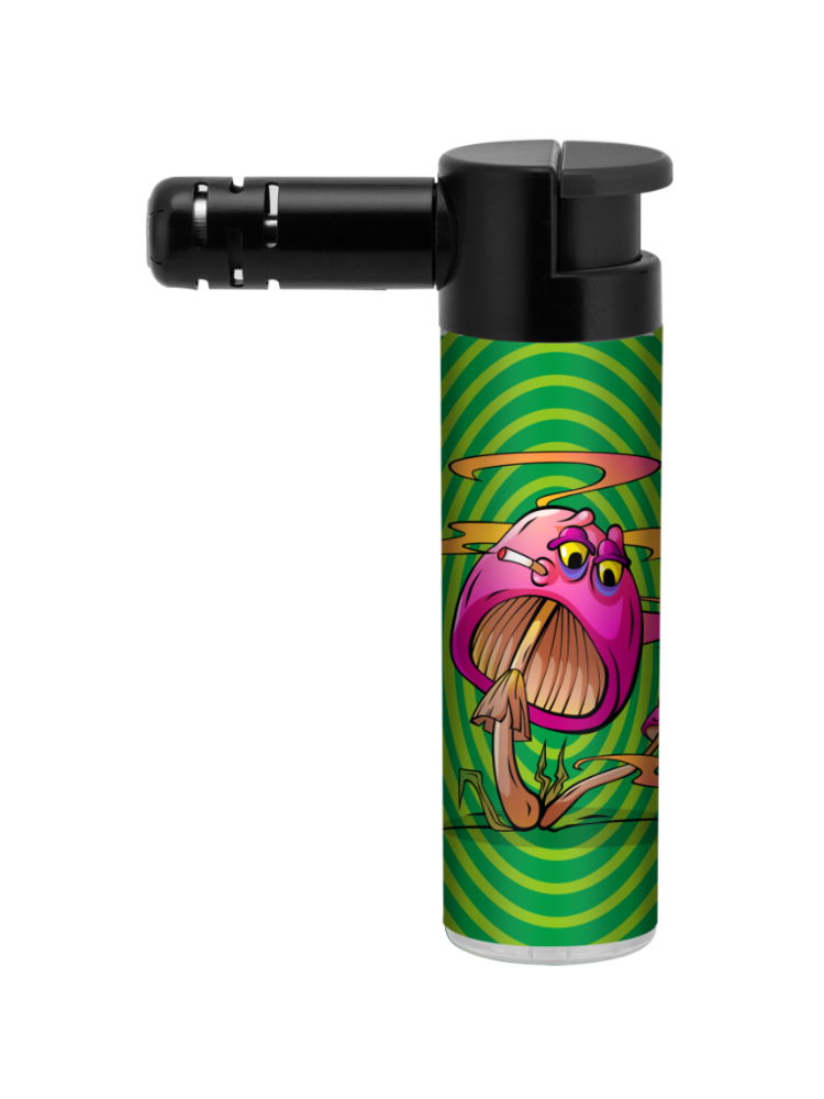 Jet Flame Havanna Crazy Mushroom  - Wind Aanstekers &ndash; 12 stuks