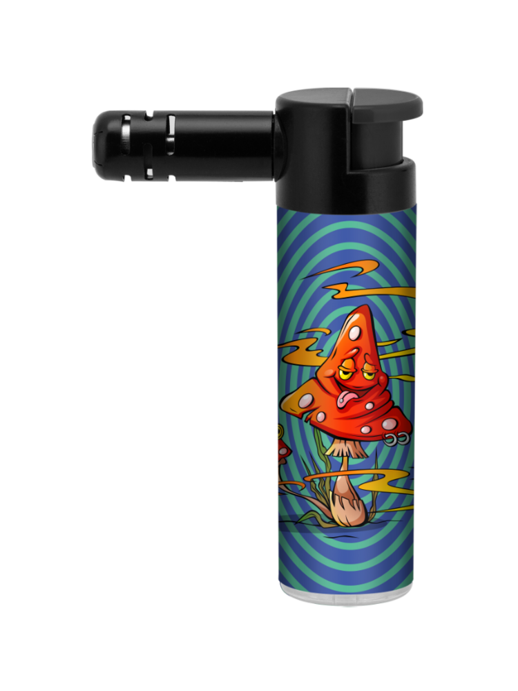 Jet Flame Havanna Crazy Mushroom  - Wind Aanstekers &ndash; 12 stuks