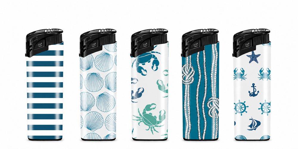 Tom&reg; Poseidon Aanstekers &ndash; Zee Design &ndash; 50 stuks