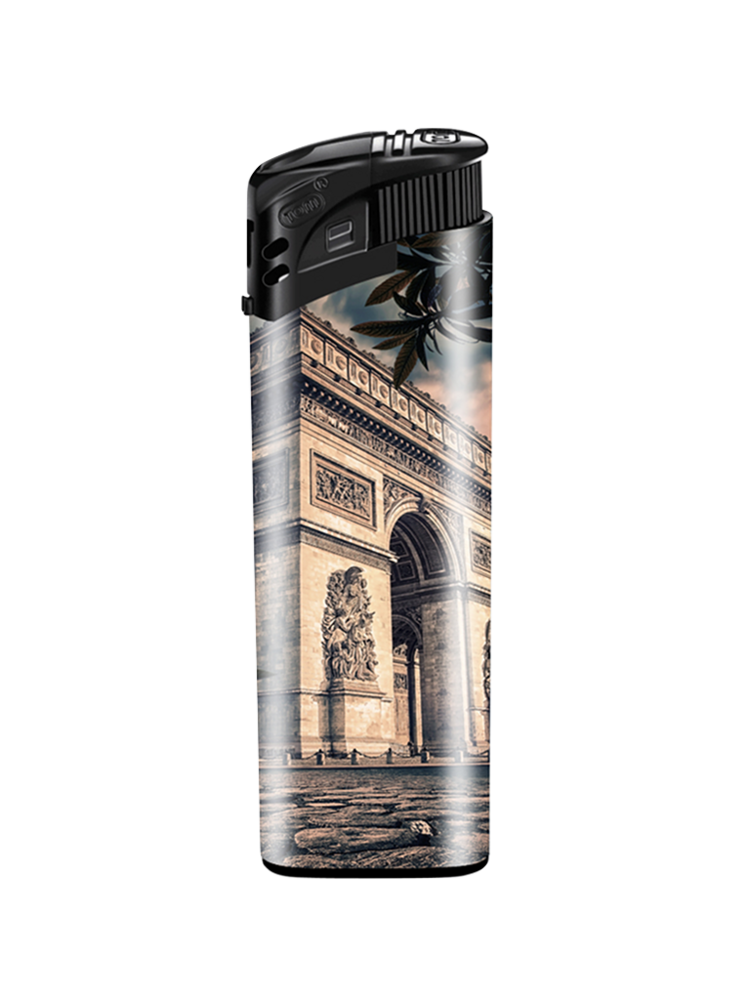Aanstekers met zacht vlam - klik model - Golden Hour Monumenten Design &ndash; 50 Stuks