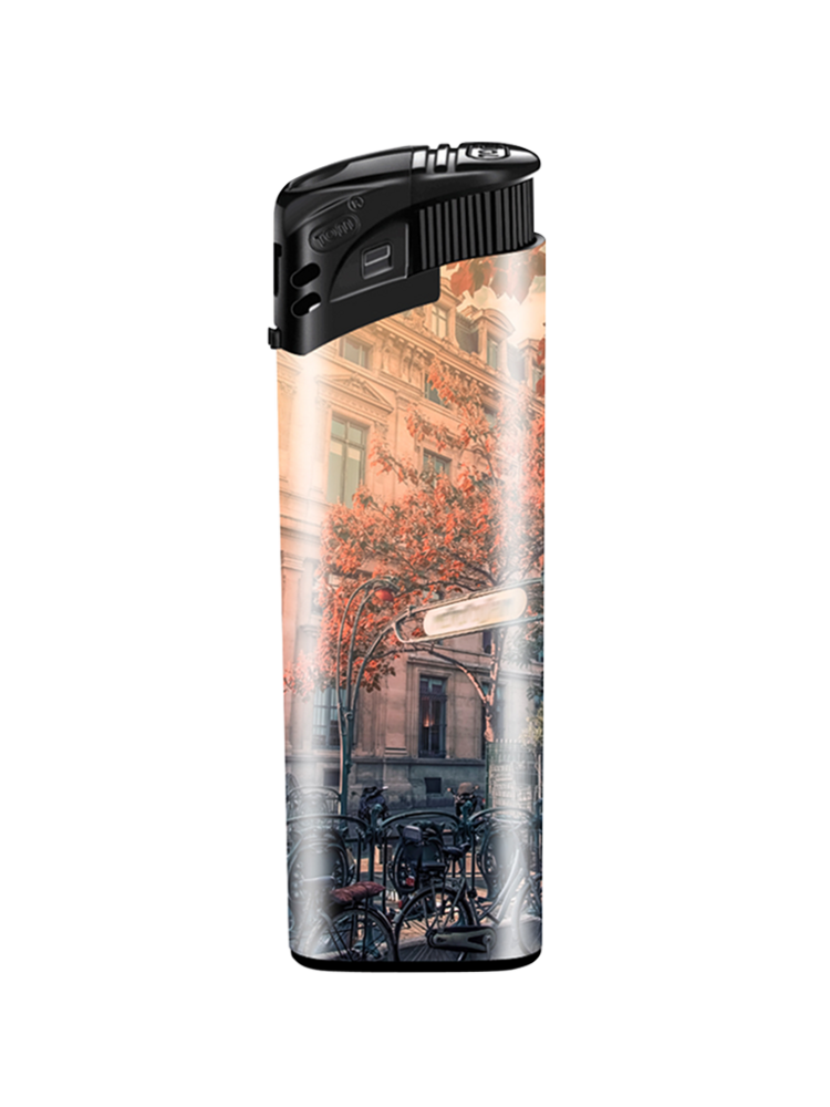Aanstekers met zacht vlam - klik model - Golden Hour Monumenten Design &ndash; 50 Stuks
