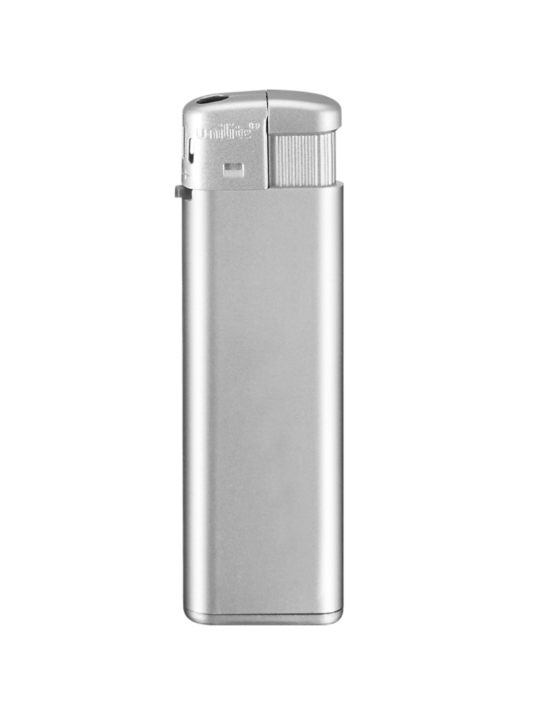 Blanco Bedrukbare Aanstekers &ndash; Zilver &ndash; 50 Stuks in Tray