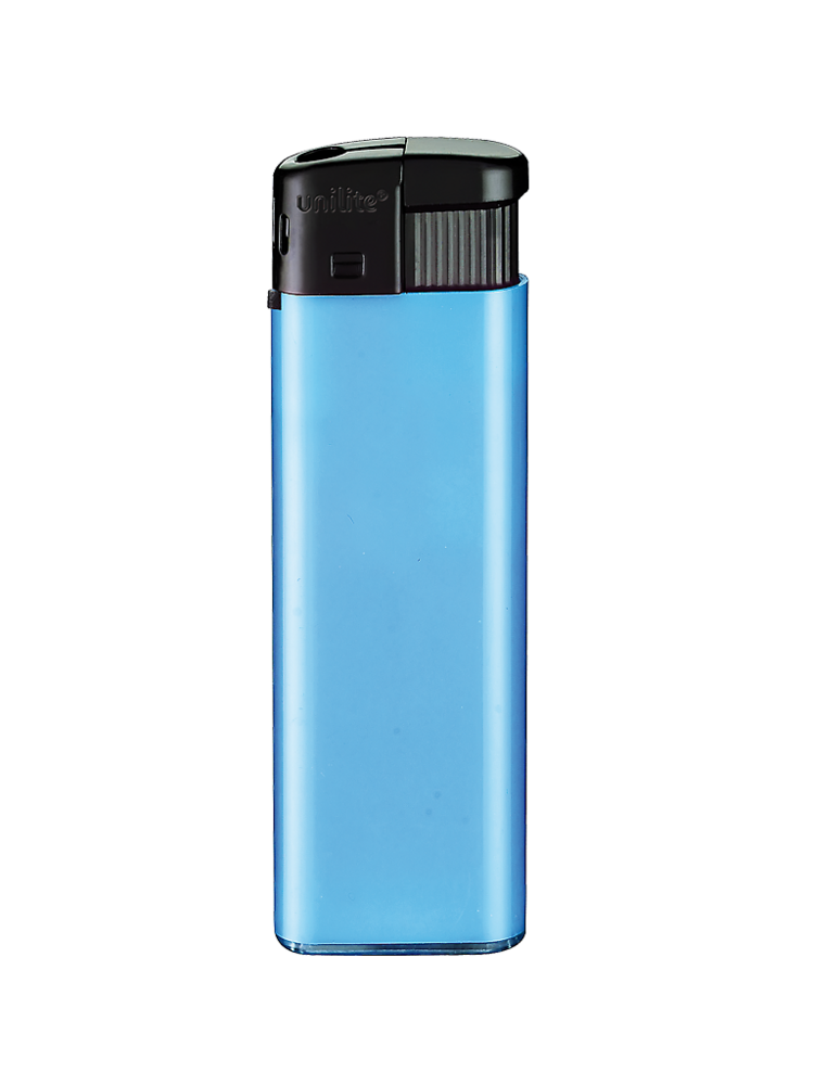 Unilite&reg; NC Blue Blanco Bedrukbare Aanstekers &ndash; Zacht vlam - 50 stuks