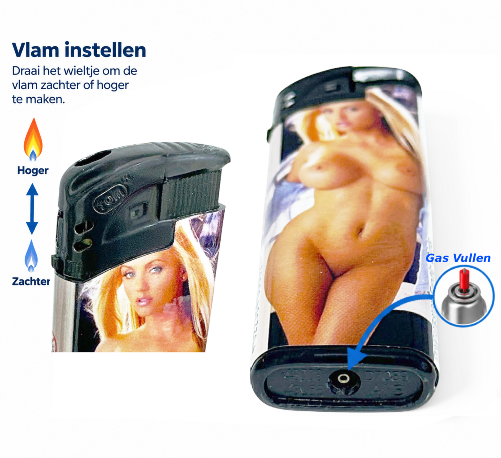 Tom Aanstekers - 50 stuks - Erotic Girls Design