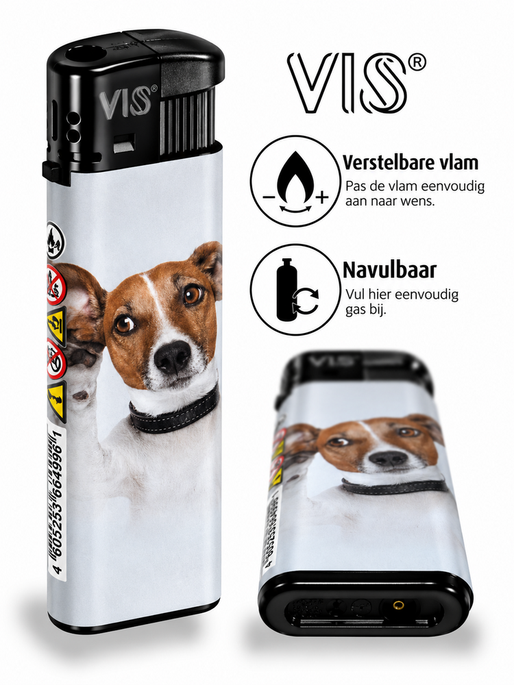 Aanstekers Klik 50 stuks hondjes print