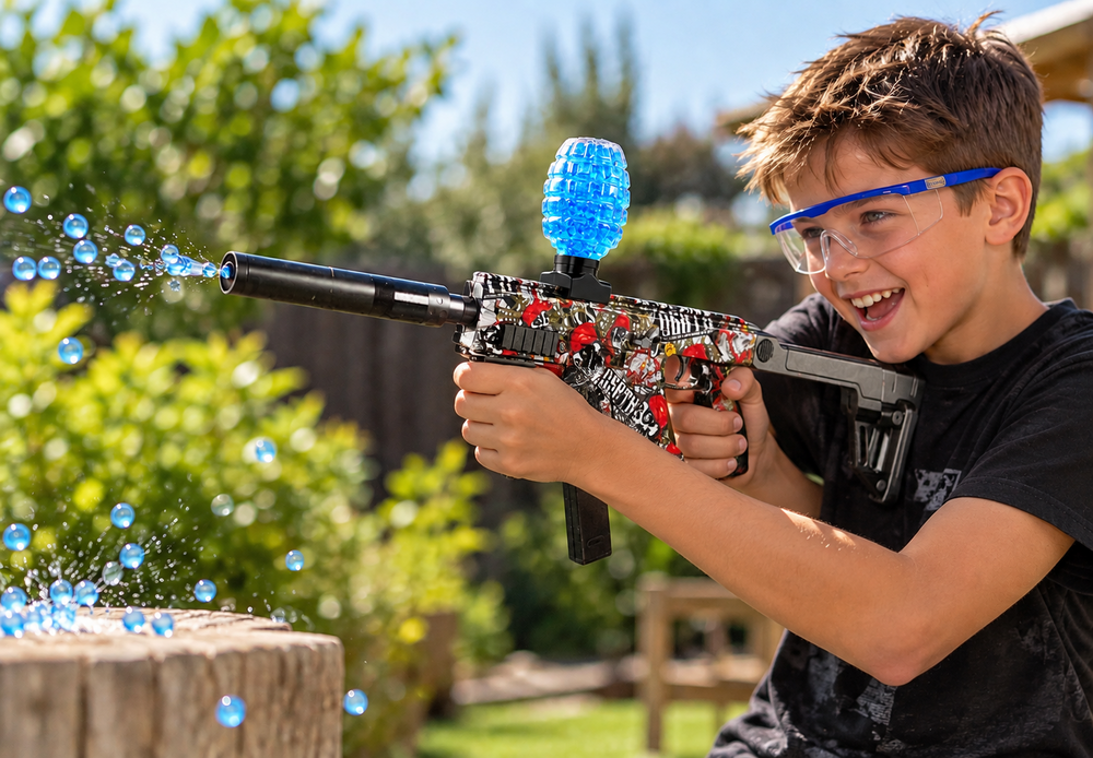 Space Vector Assualt blaster - compleet set - oplaadbaar - 72 CM