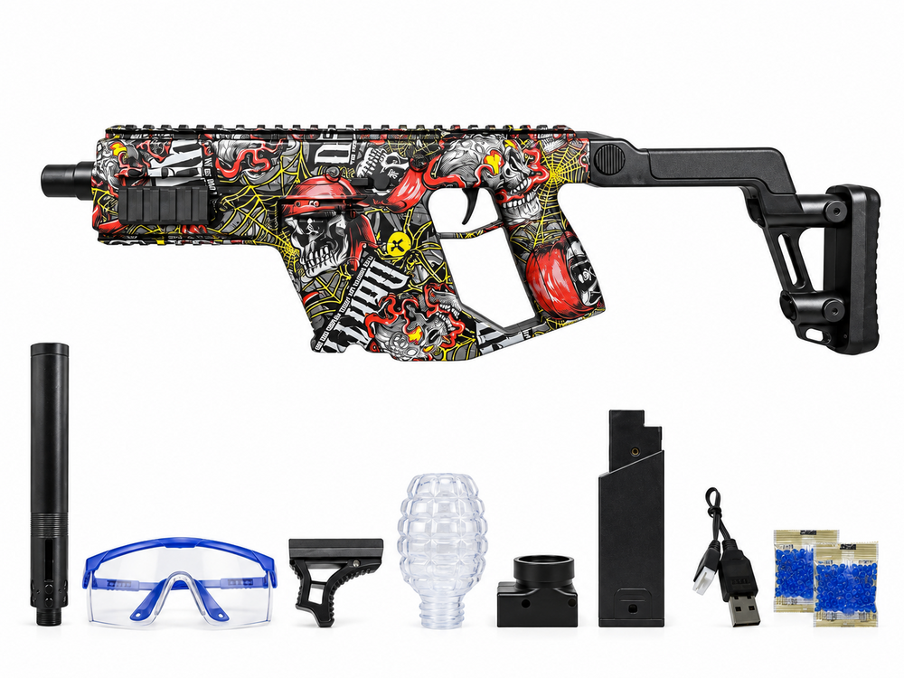 Space Vector Assualt blaster - compleet set - oplaadbaar - 72 CM