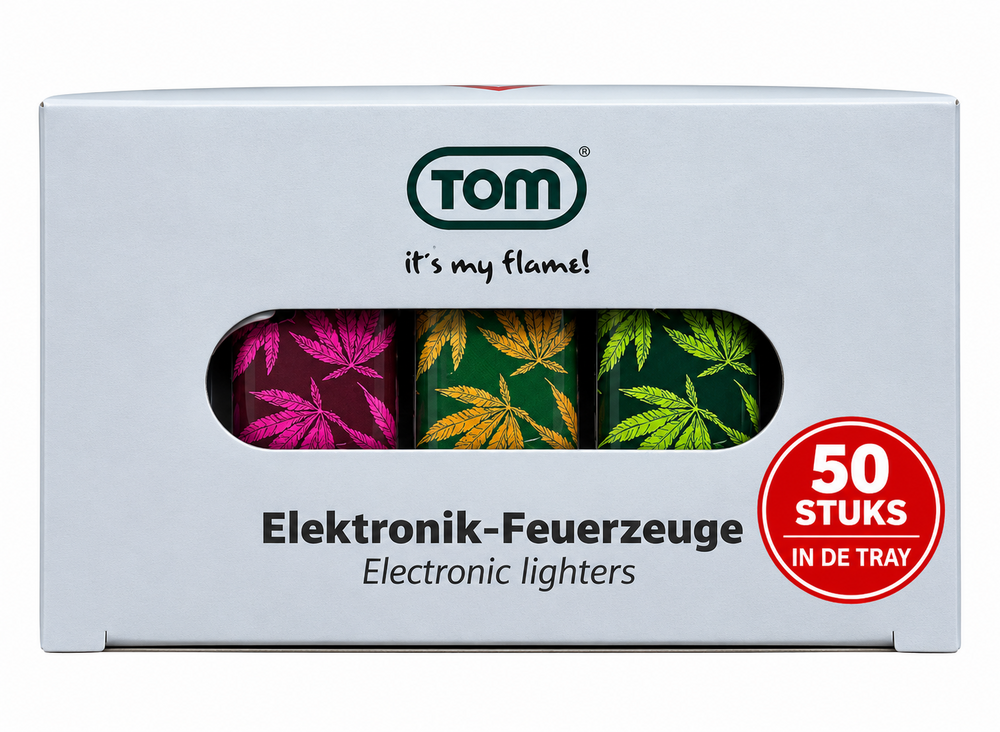 Jet flame aanstekers - turbo aansteker -  50 stuks - Cannabis