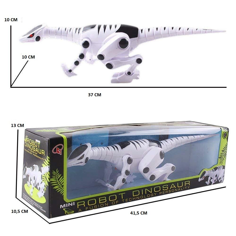 Robot Dinosaurus speelgoed - met echte dinosaurus geluid en beweegbaar (37cm)