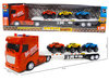 Super truck truck - car transporter with 3 mini cars - 55CM