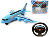 Radiografisch bestuurbare vliegtuig - 27MHZ - A380  RC Air Plane  - Blauw