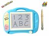 Kids magnetisch kleuren tekenbord blauw