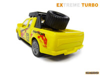 RC Extreme Turbo Race Auto Geel 1:20 - Radiografisch bestuurbare Auto - 19 CM