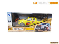 RC Extreme Turbo Race Auto Geel 1:20 - Radiografisch bestuurbare Auto - 19 CM