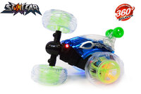 RC Stunt Car - Acrobatische afstand bestuurbaar auto met 360&ordm; draaiende wielen - Oplaadbaar 17.5CM