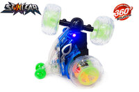 RC Stunt Car - Acrobatische afstand bestuurbaar auto met 360&ordm; draaiende wielen - Oplaadbaar 17.5CM